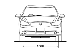 日産：フーガ 車体寸法